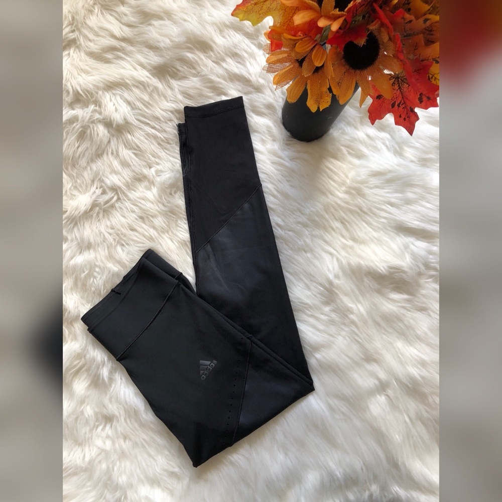 NWOT WOMENS ADIDAS “BE NICE TRAIN NASTY” LEGGINGS